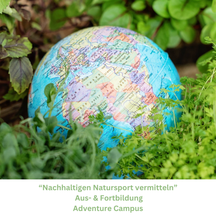 Online-Kurs "Nachhaltigen Natursport vermitteln" als Aus- & Fortbildung (Adventure Campus)